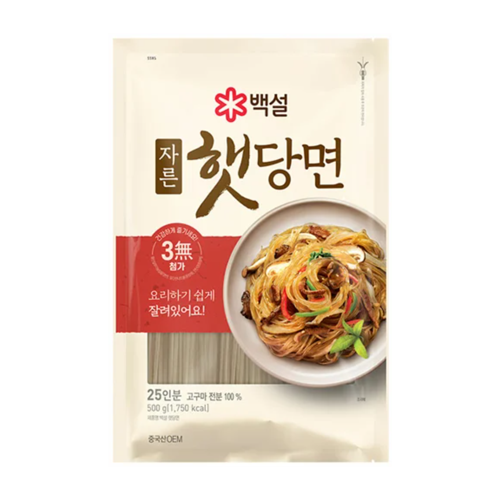 CJ)자른햇당면 500g